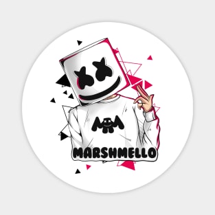 Marshmello | Pink Neon Magnet